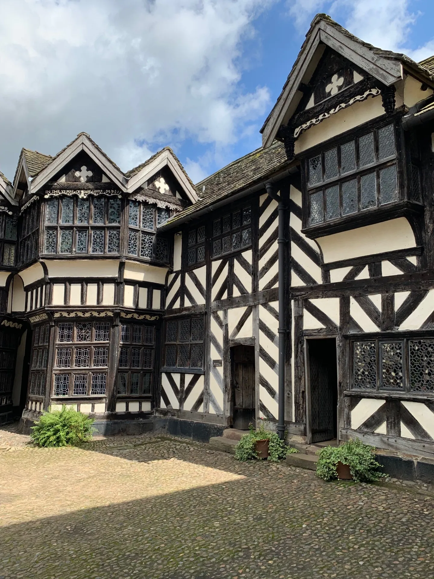 Tudor style manor building